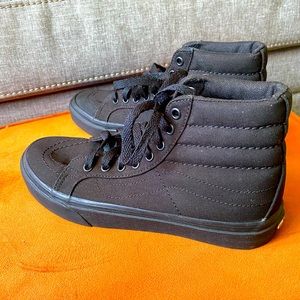 Black vans shoes